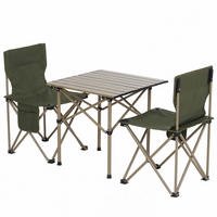 CAMPINGSET Grün - Grün, Textil (51/65/53cm) - MCW