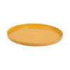 SERVIERTABLETT Servir 25/25/1 cm - Gelb, Metall (25/1/25cm) - Present Time
