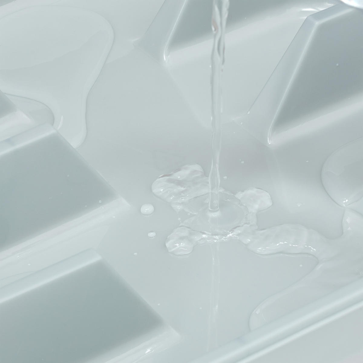 2xBESTECKKASTEN - Grau, Kunststoff (25/4/33cm) - Relaxdays