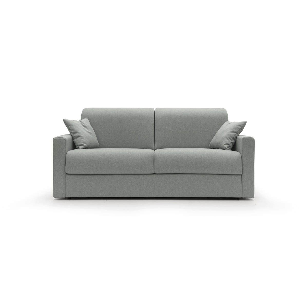 SCHLAFSOFA Chris - Grau, Textil (206/90/96cm) - Divani.store