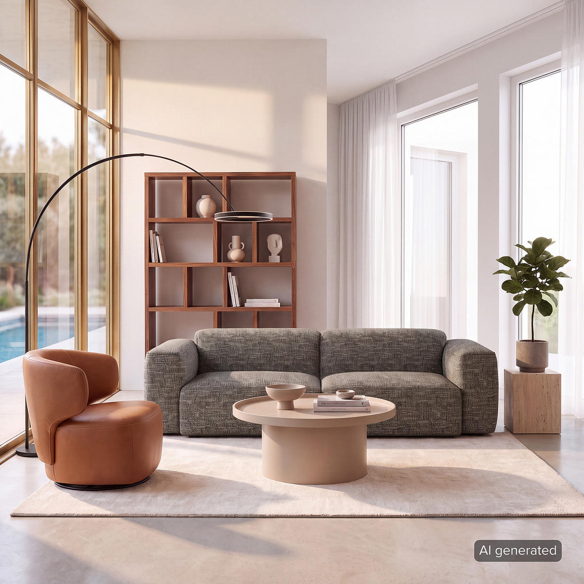 3-SITZER SOFA - Schwarz/Grau, Kunststoff/Textil (251/71/102cm) - home24