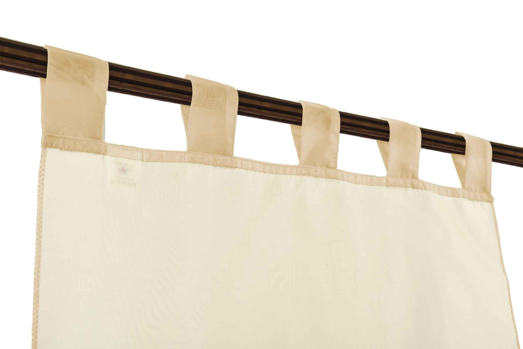 SCHEIBENGARDINE GERA 90x60 cm Sand - Sandfarben, Textil (60/90cm) - Gardinenbox