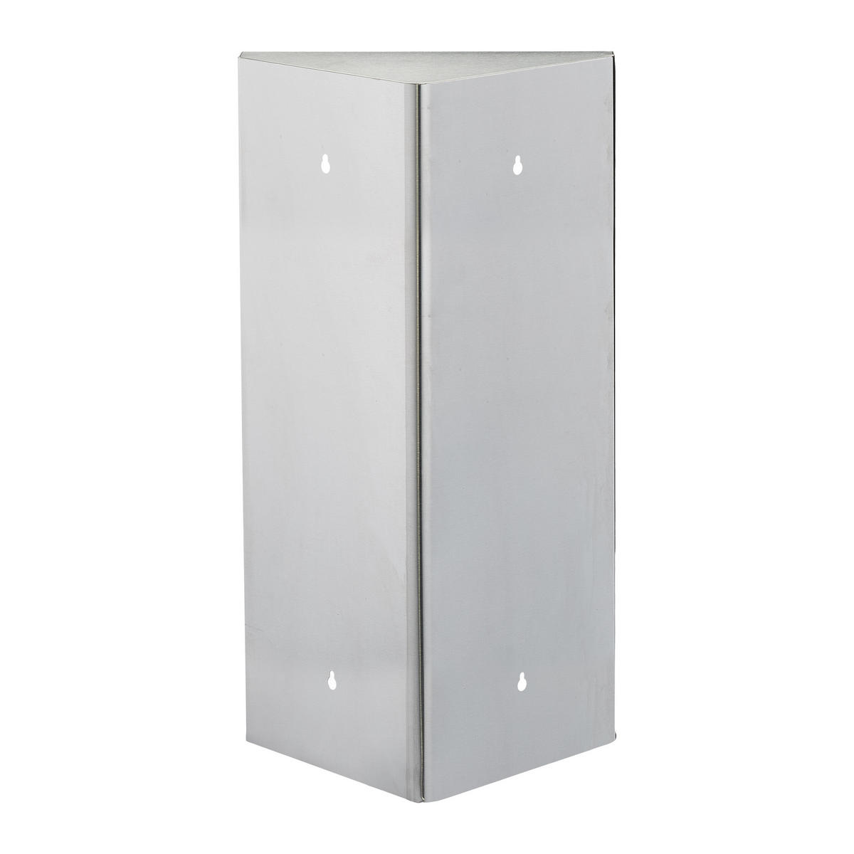 MEDIZINSCHRANK - Silberfarben, Glas/Metall (30/56/18cm) - Relaxdays