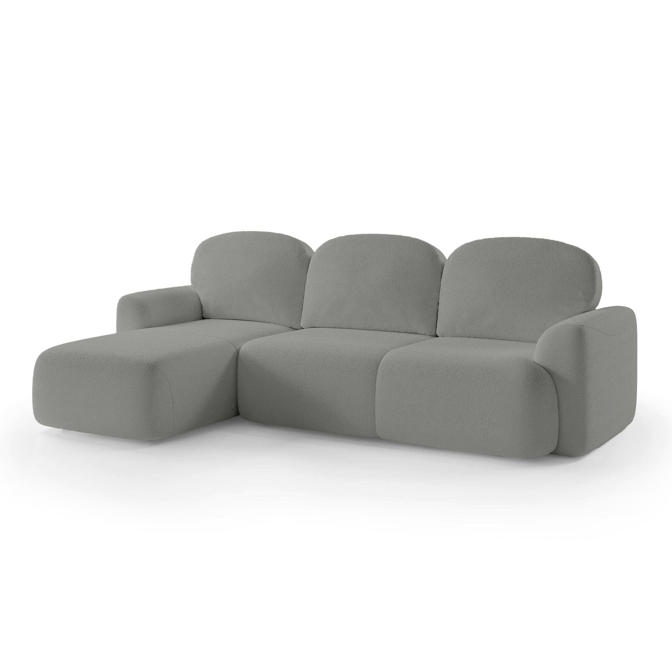 ECKSOFA Bulu Multicolor - Multicolor, Textil (260/95/163cm) - Pillovely