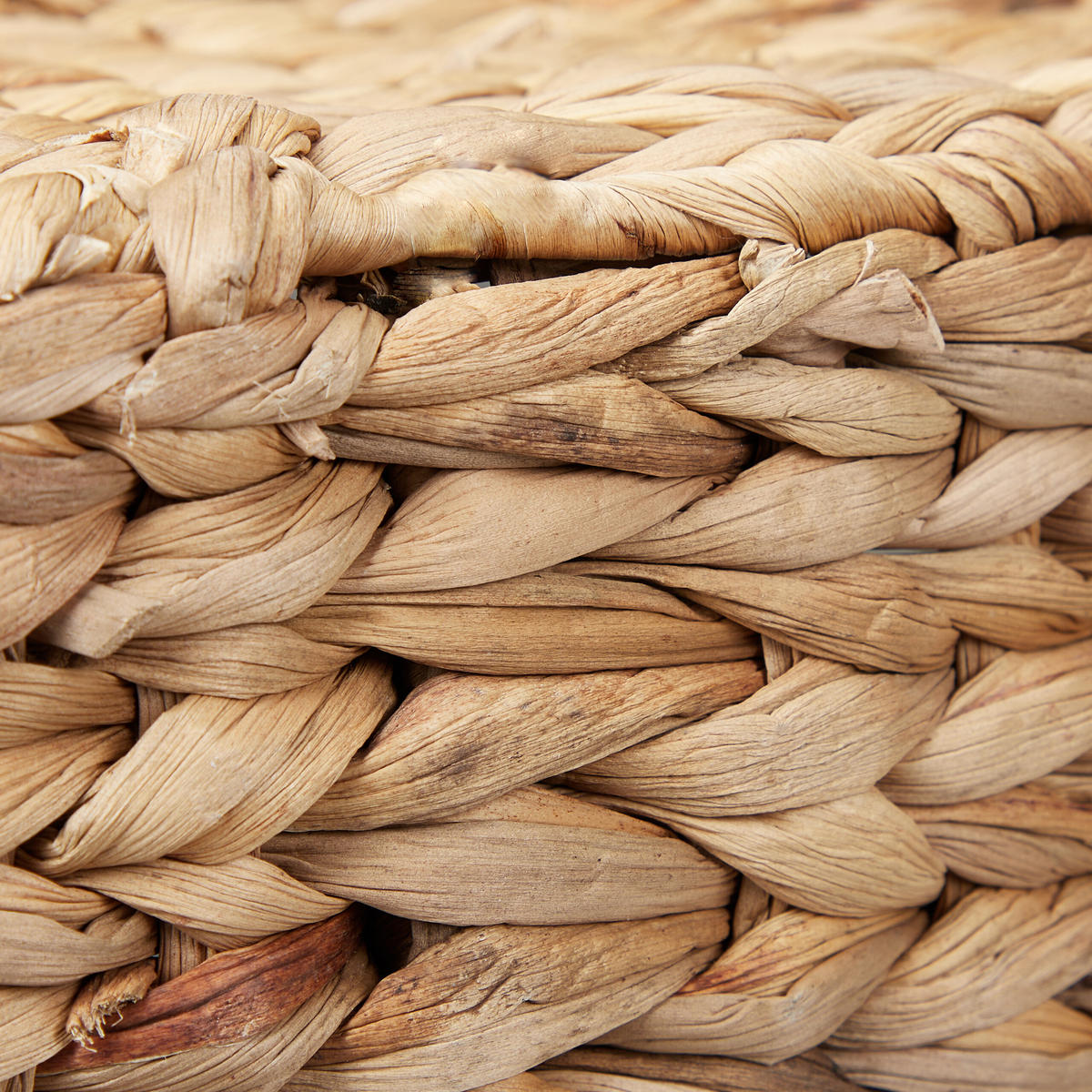 AUFBEWAHRUNGSKORB - Hellbraun, Textil/Metall (37/28/19cm) - Relaxdays