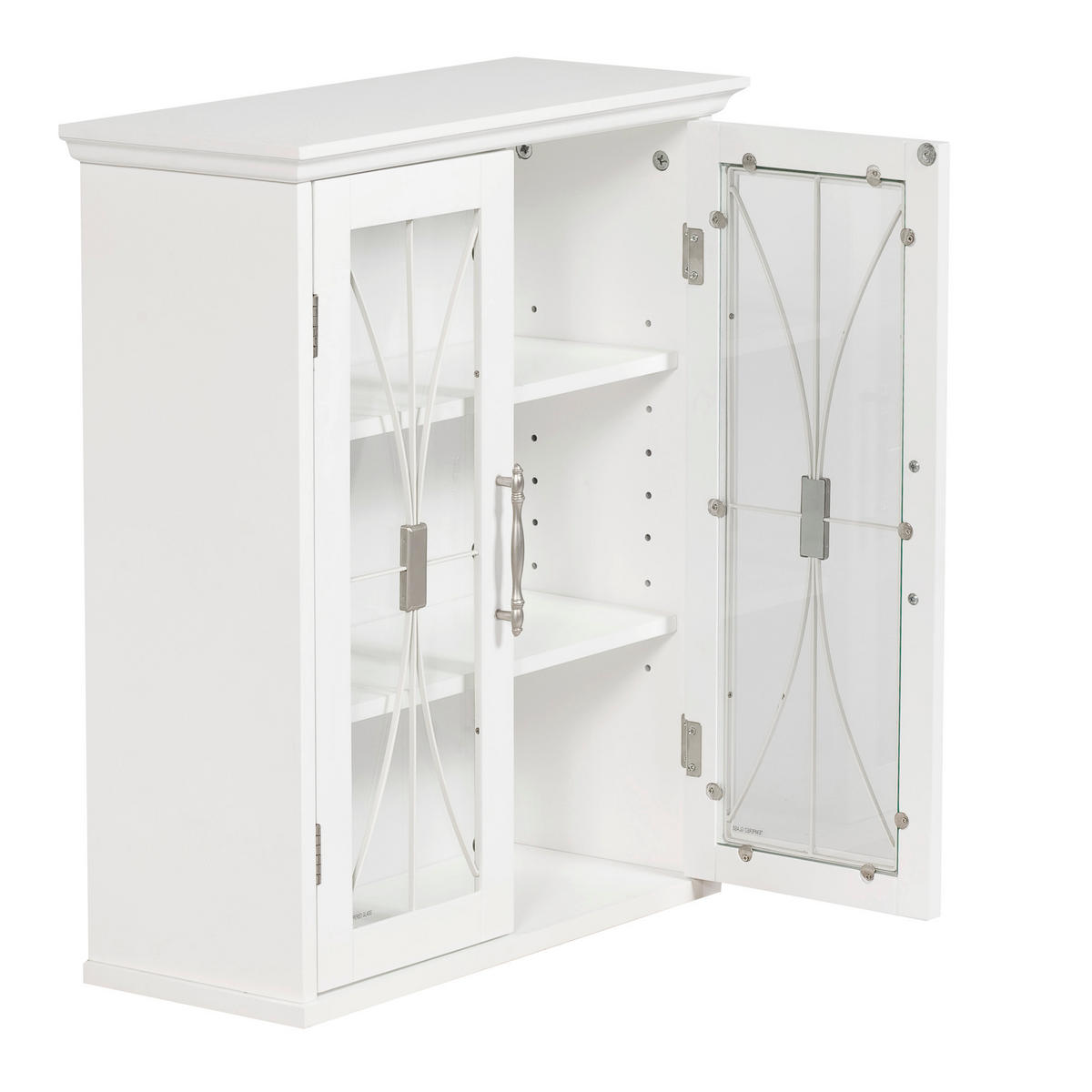 HÄNGESCHRANK Weiß - Weiß, Holzwerkstoff (52.1/61/61cm) - Teamson Home