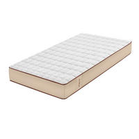 MATRATZE Air Max Braun 27 cm - 90X190 cm - Beige, Textil (90/190cm) - Moonia