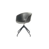 DREHSTUHL DANI Grau Kunstleder - Grau, Leder (60/81/54.5cm) - KAWOLA