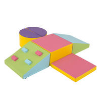 SCHAUMSTOFFBLOCK Farbig (6-teilig) - Multicolor, Kunststoff (40/20/40cm) - COSTWAY
