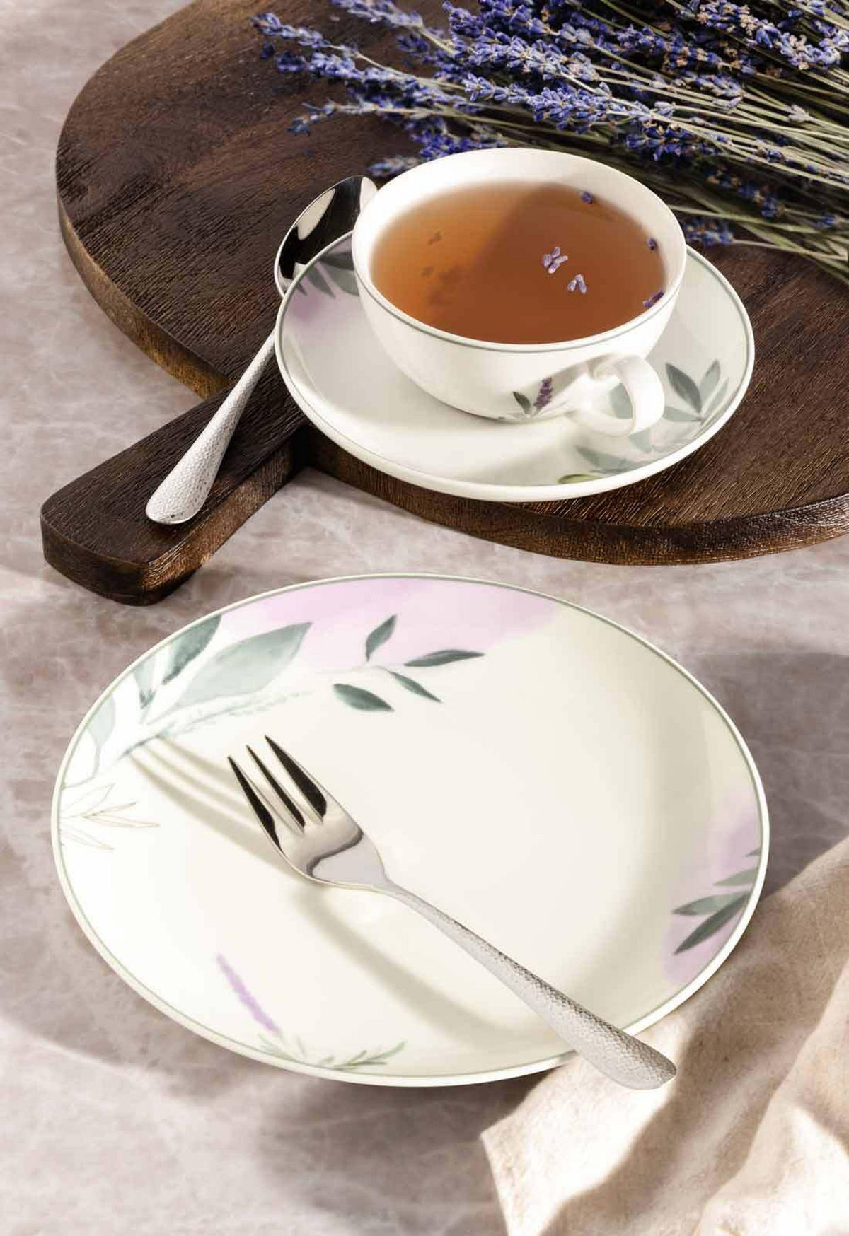 TEESERVICE Savona Provence bunt-beige 18er Set - Beige/Multicolor, Keramik (2/2/2cm) - Seltmann Weiden