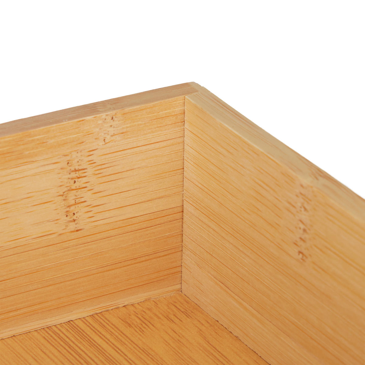 5XORDNUNGSBOX - Hellbraun, Holz/Holzwerkstoff (18/27.5/6.5cm) - Relaxdays