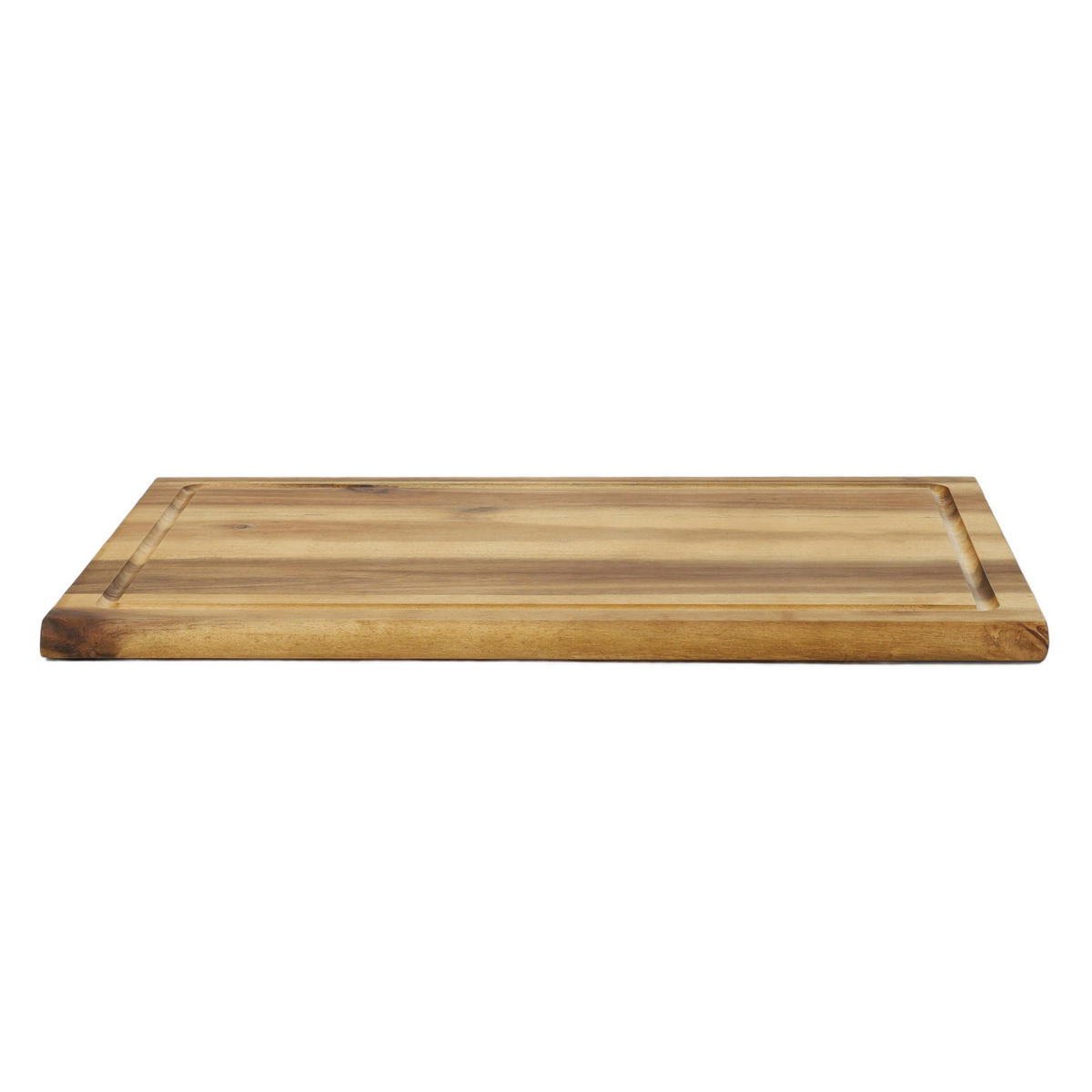 SCHNEIDEBRETT aus Akazienholz 40/26/1,5 cm - Braun, Holz (26/40cm) - Kesper