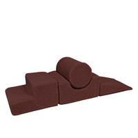 SCHAUMSTOFF-BAUSTEINE für Kinder, Shape, Bearly, Dunkelbrau - Dunkelbraun, Textil (45/30/169cm) - MeowBaby