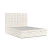 POLSTERBETT Celestia mit Stauraum 120/200 cm Creme im Alta Stoff - Creme/Schwarz, Holz/Holzwerkstoff (120/200cm) - AltaBeds