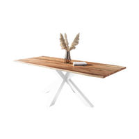 ESSTISCH POLLY - Beige/Naturfarben, Holz (100/260/77cm) - SAM