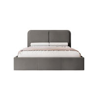 POLSTERBETT OLLEO 160x200 cm, Dunkelgrau - Dunkelgrau, Textil (160/200cm) - Fedve