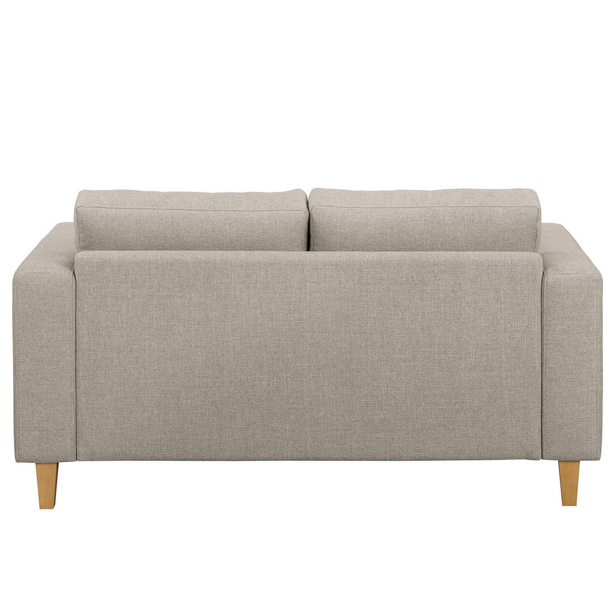 ECKSOFA - Cappuccino, Holz/Buchenholz (154/140cm) - home24