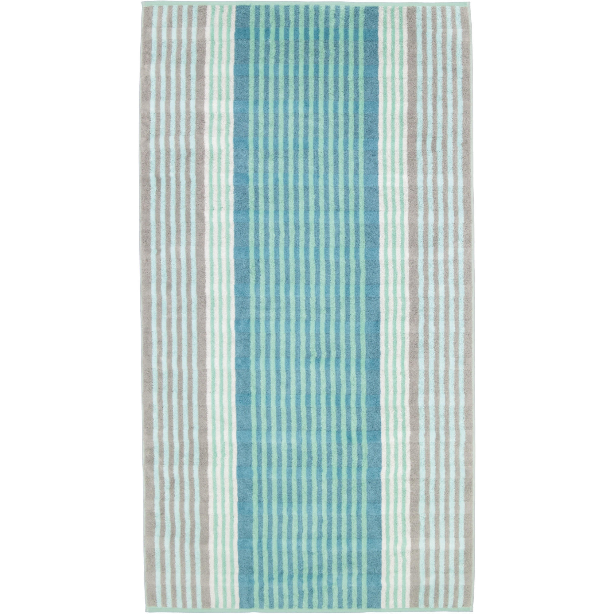 HANDTÜCHER NOBLESSE HARMONY STREIFEN 1085 JADE - 47 - Grün, Textil (80/160cm) - Cawoe