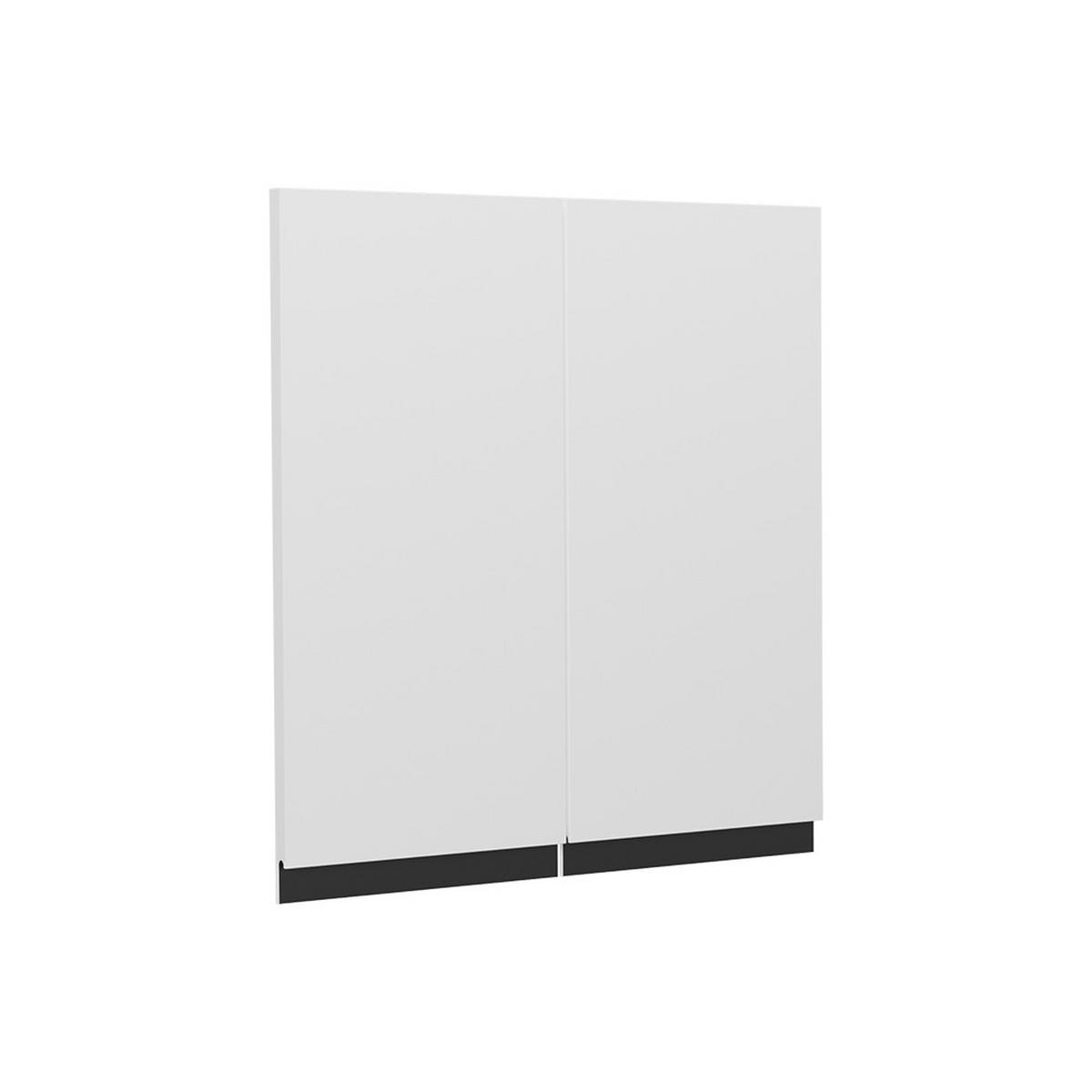 KUCHYŇSKÁ DVÍŘKA R-Line Bílá - bílá, kompozitní dřevo (59.2/59/1.6cm) - Vicco