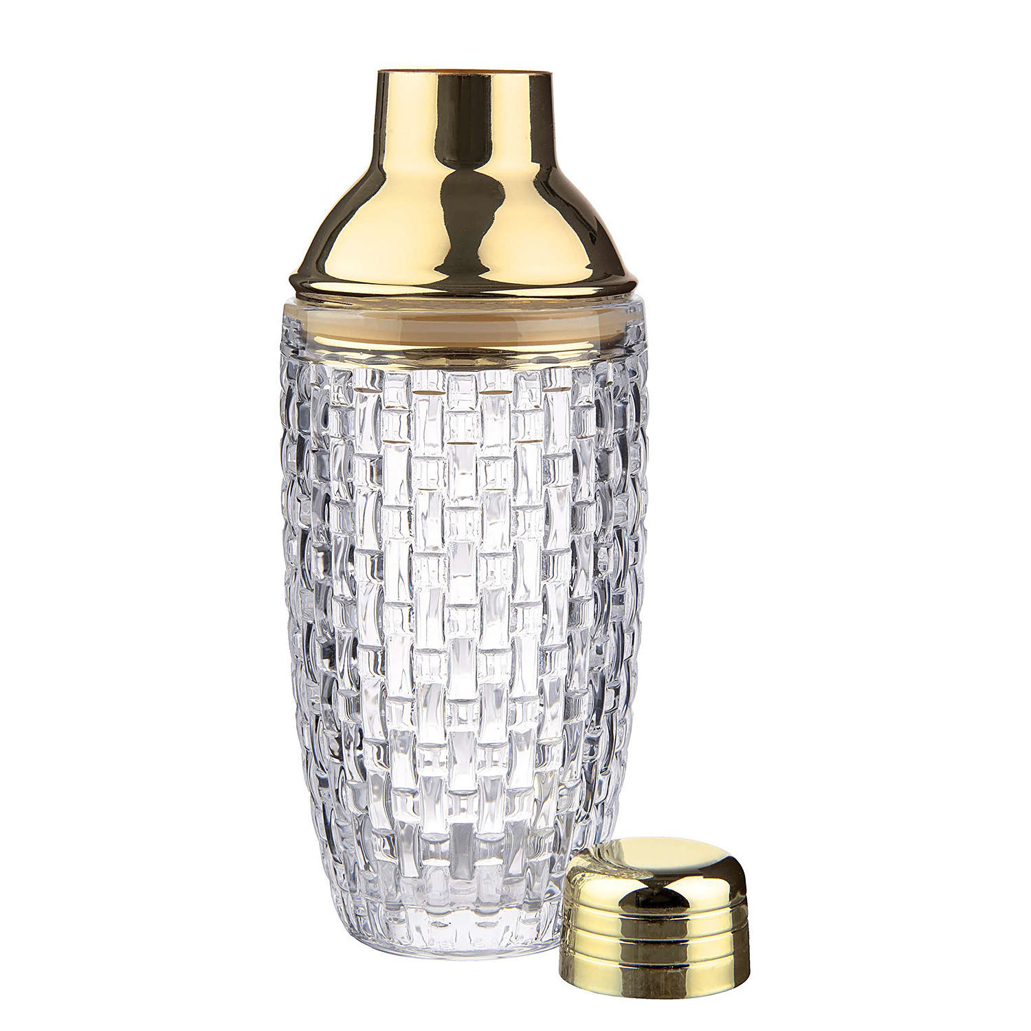 COCKTAILSHAKER Bar Noble - Transparent, Metall (7/14/8cm) - Butlers