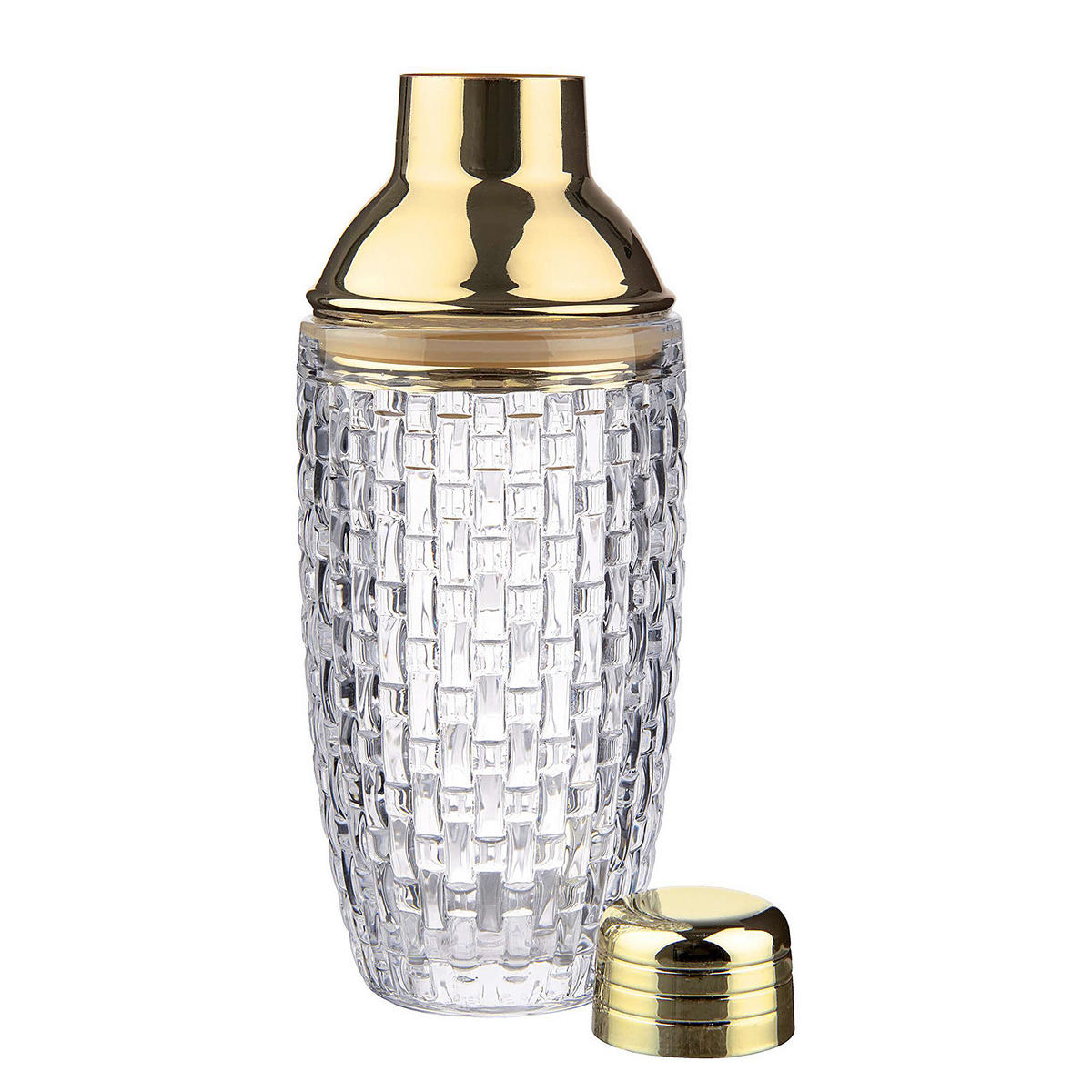 COCKTAILSHAKER Bar Noble - Transparent, Metall (7/14/8cm) - Butlers