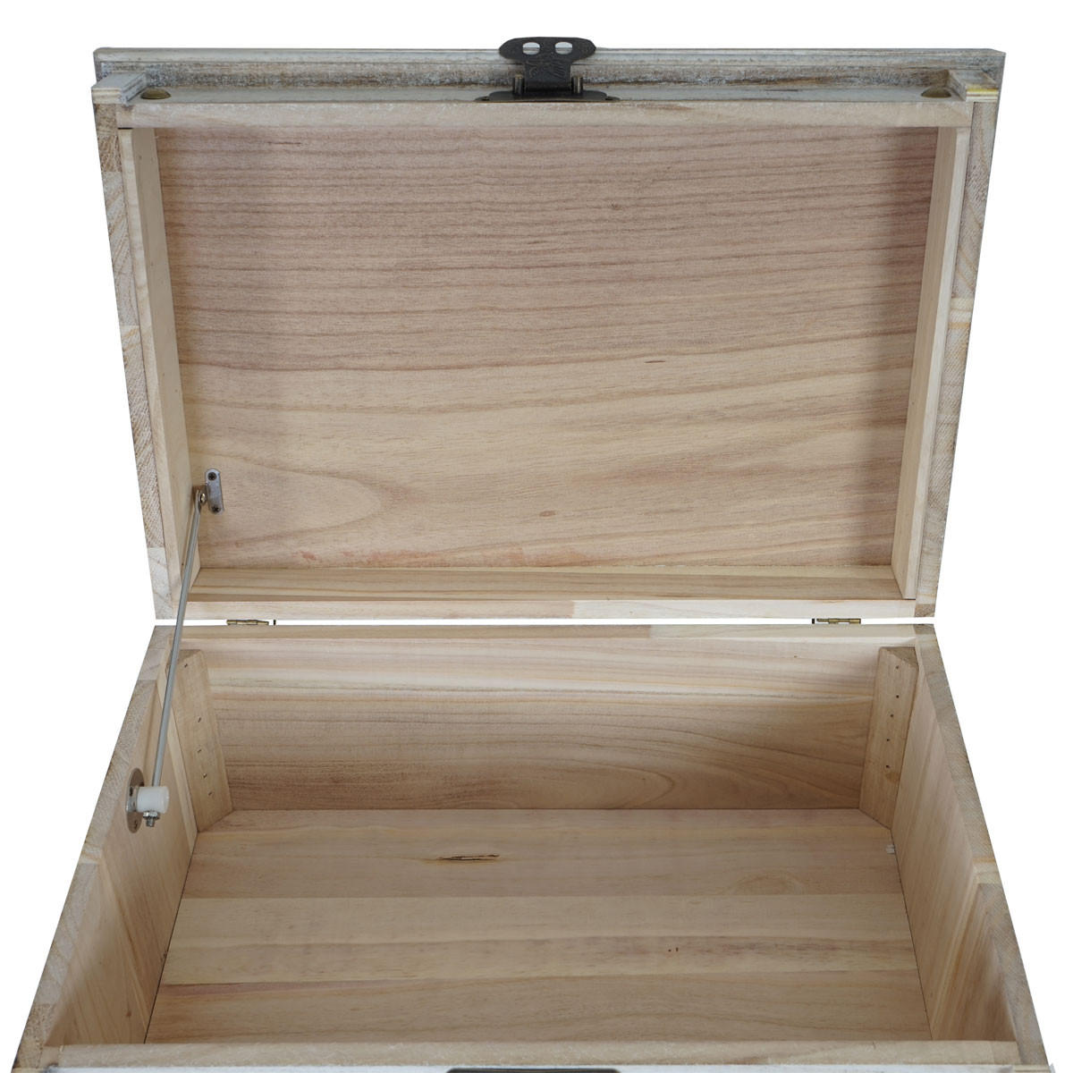 WEINREGAL Weiß - Weiß, Holz (48/94/31cm) - MCW