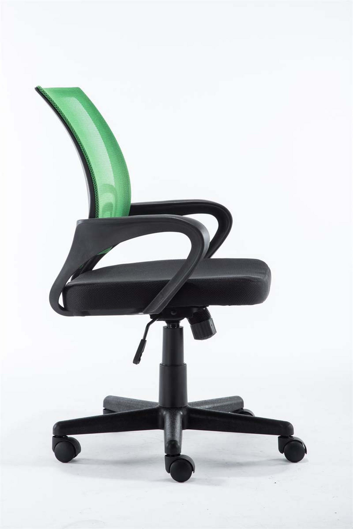 BÜROSTUHL Genf mit Netzbezug, Grün - Grün, Kunststoff/Textil (56/100/54cm) - TPFLiving