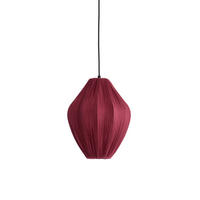 HÄNGELAMPE - Rot - 31/31/38 cm - Rot, Textil (31/31/38cm) - Light & Living