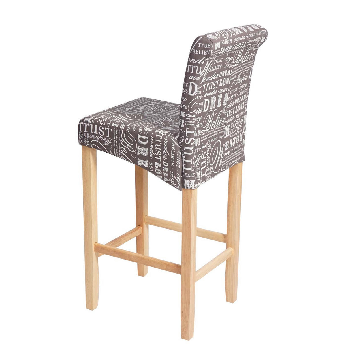 BARHOCKER Grau 2er-Set - Grau, Textil (39/105/53cm) - MCW