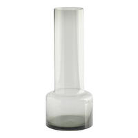 VASE Roni - Dunkelgrau, Glas (52cm) - home&you