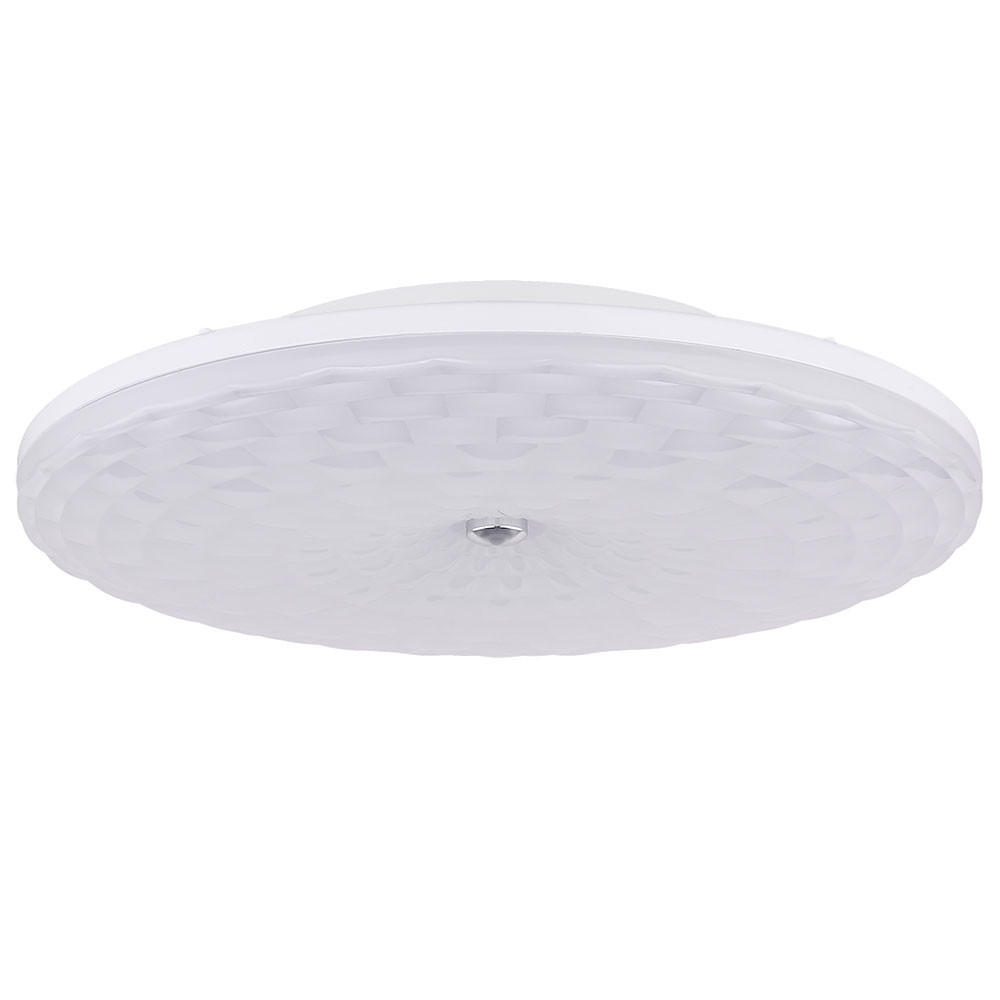 LED DECKENLEUCHTE Metall Acryl Weiß - Weiß, Metall (48.5/48.5/10cm) - Globo Lighting