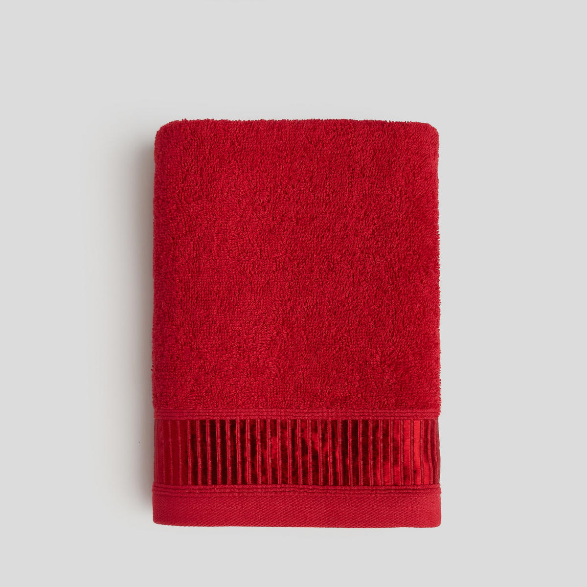 HANDTUCH Alicanty - Rot, Textil (50/90cm) - home&you