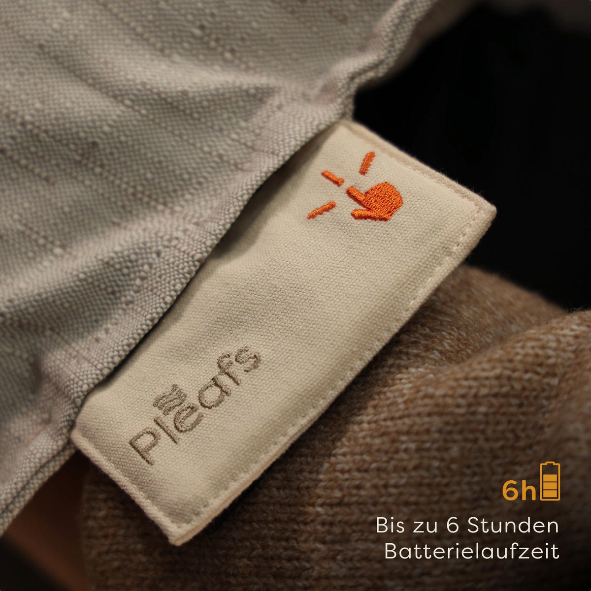 HEIZKISSEN Outdoor 45x60cm Grullo - Ecru, Textil (45/60cm) - Pleafs