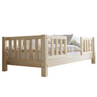 POSTEL 90/190 Agnès Přírodní dřevo - hnědá, dřevo (90/190cm) - Petits-meubles