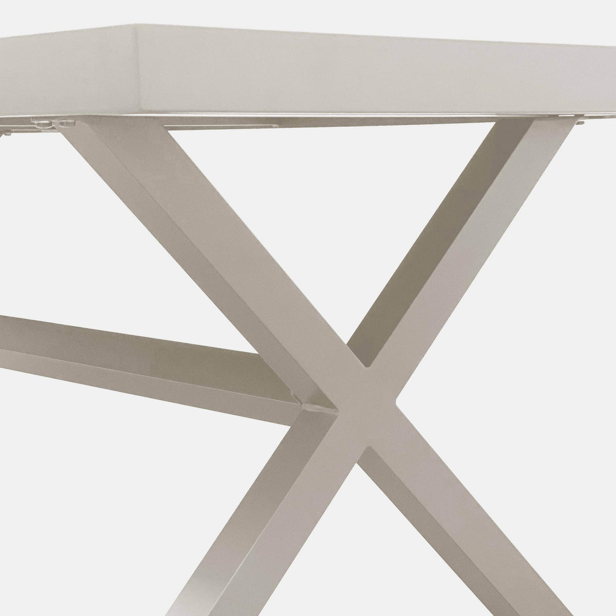 GARTENSET 11-tlg., Beige - Beige, Metall - Oviala