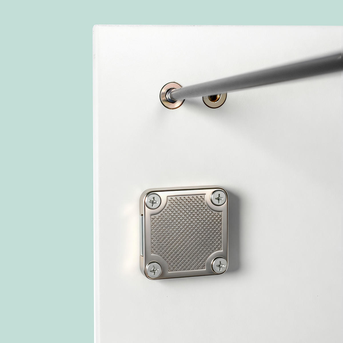 AKTENSCHRANK - Weiß, Holzwerkstoff/Metall (40/103/40cm) - Relaxdays