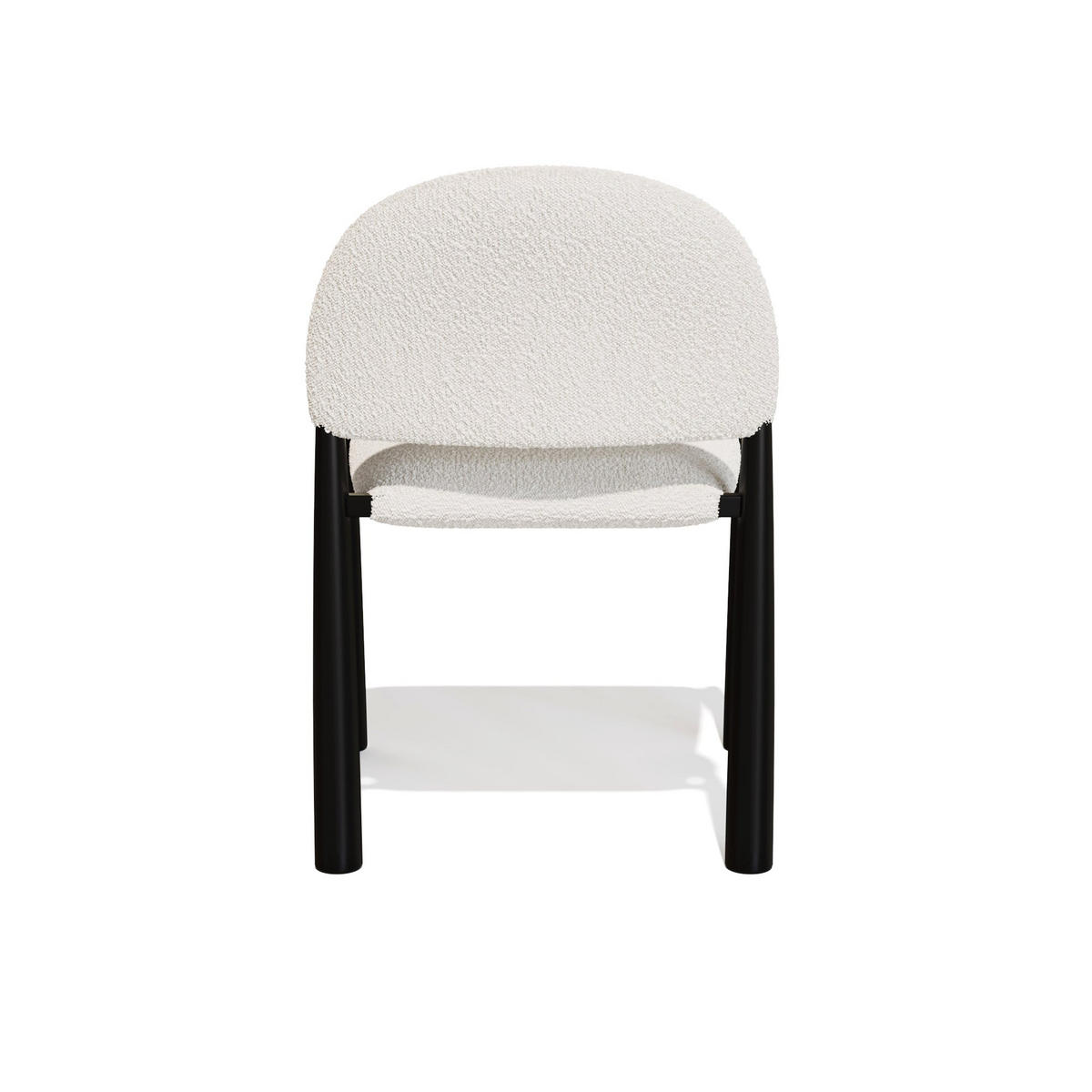 STUHL 2er-Set Bouclé-Stoff Creme 53cm - Creme, Textil (53/6.4/56.5cm) - Sia Home