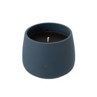 KERZEN KYRA - Zement - Blau - L - 45 Std. - Blau, Stein (20.5/16cm) - J-Line