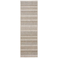 LÄUFER MELISSA Braun Gestreift Modern 60/1100 cm - Braun, Textil (60/1100cm) - Tapiso