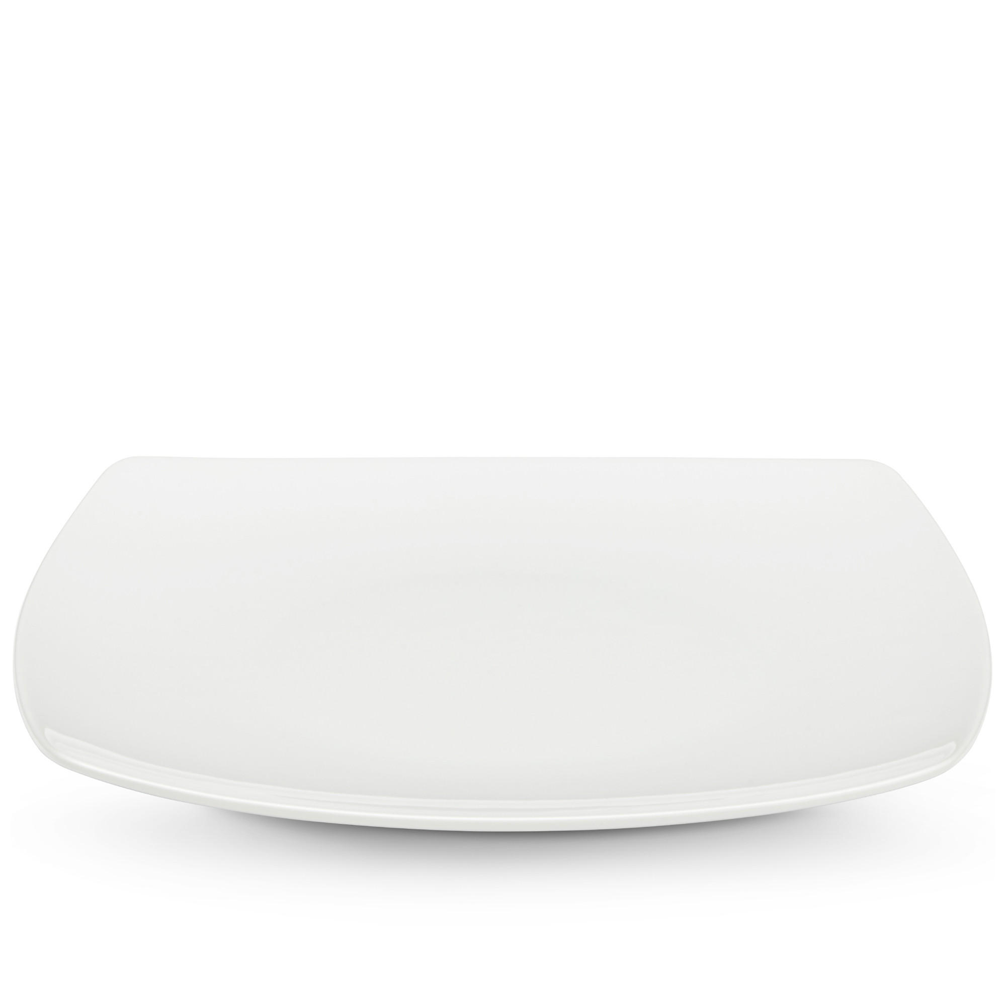 SPEISETELLER CARLINA 6-tlg - Weiß, Keramik (25.5cm) - KONSIMO®