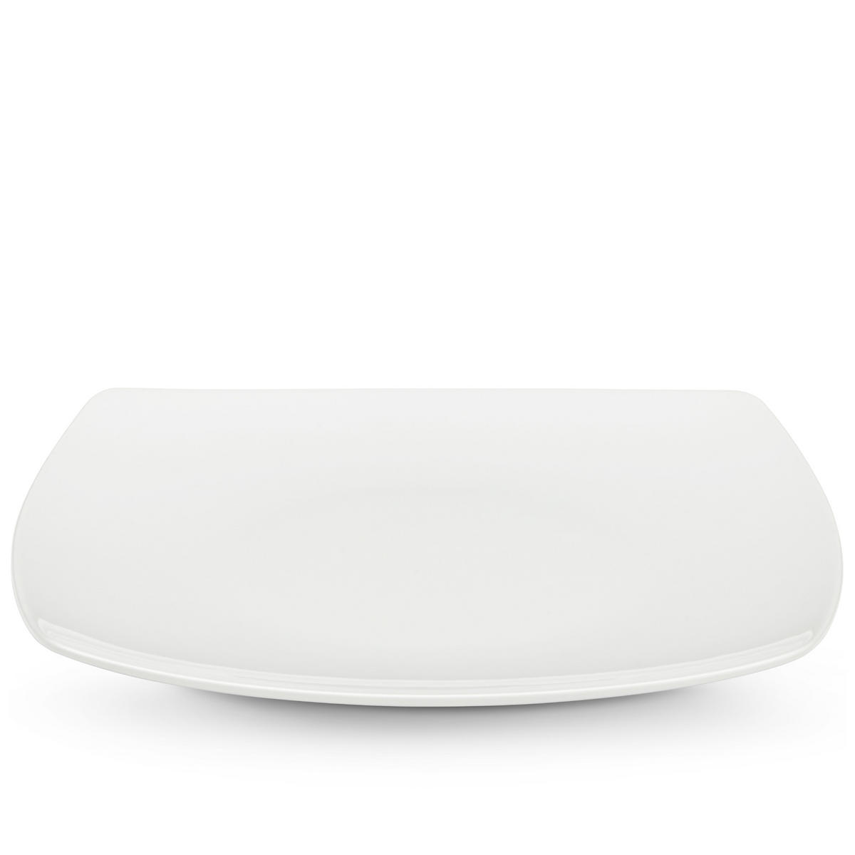 SPEISETELLER CARLINA 6-tlg - Weiß, Keramik (25.5cm) - KONSIMO®