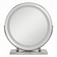 SPIEGEL Rea Led Make-up Chrome 40 Cm - Chromfarben, Glas (4/43/12cm) - REA