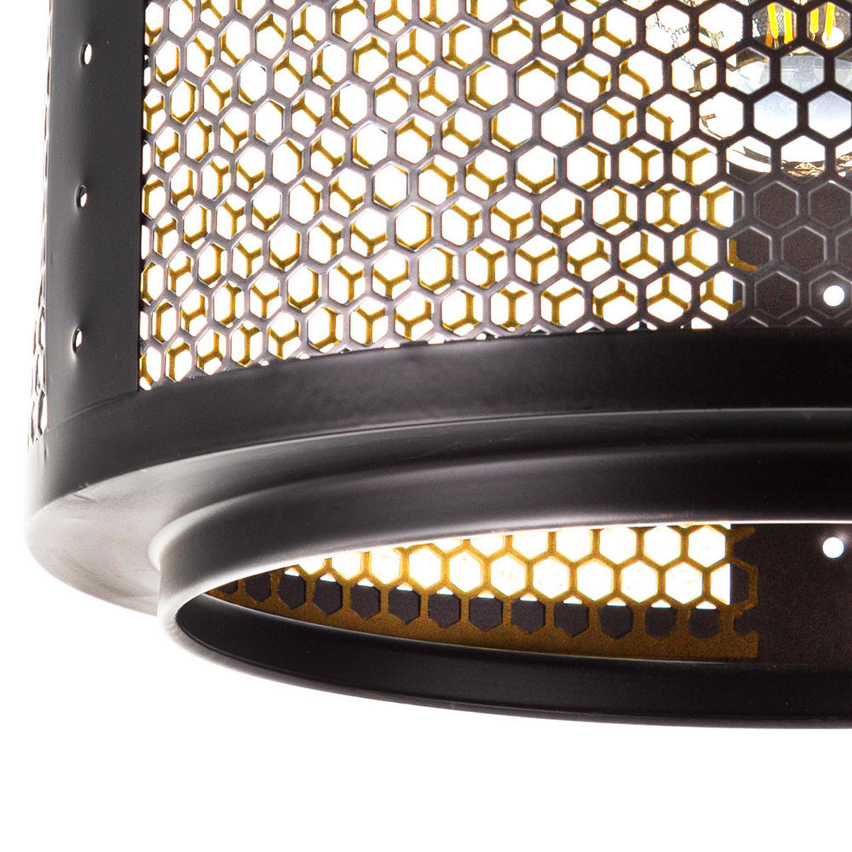 LED DECKENLEUCHTE VITO Metall Schwarz - Schwarz, Metall (40/40/34cm) - Nowa