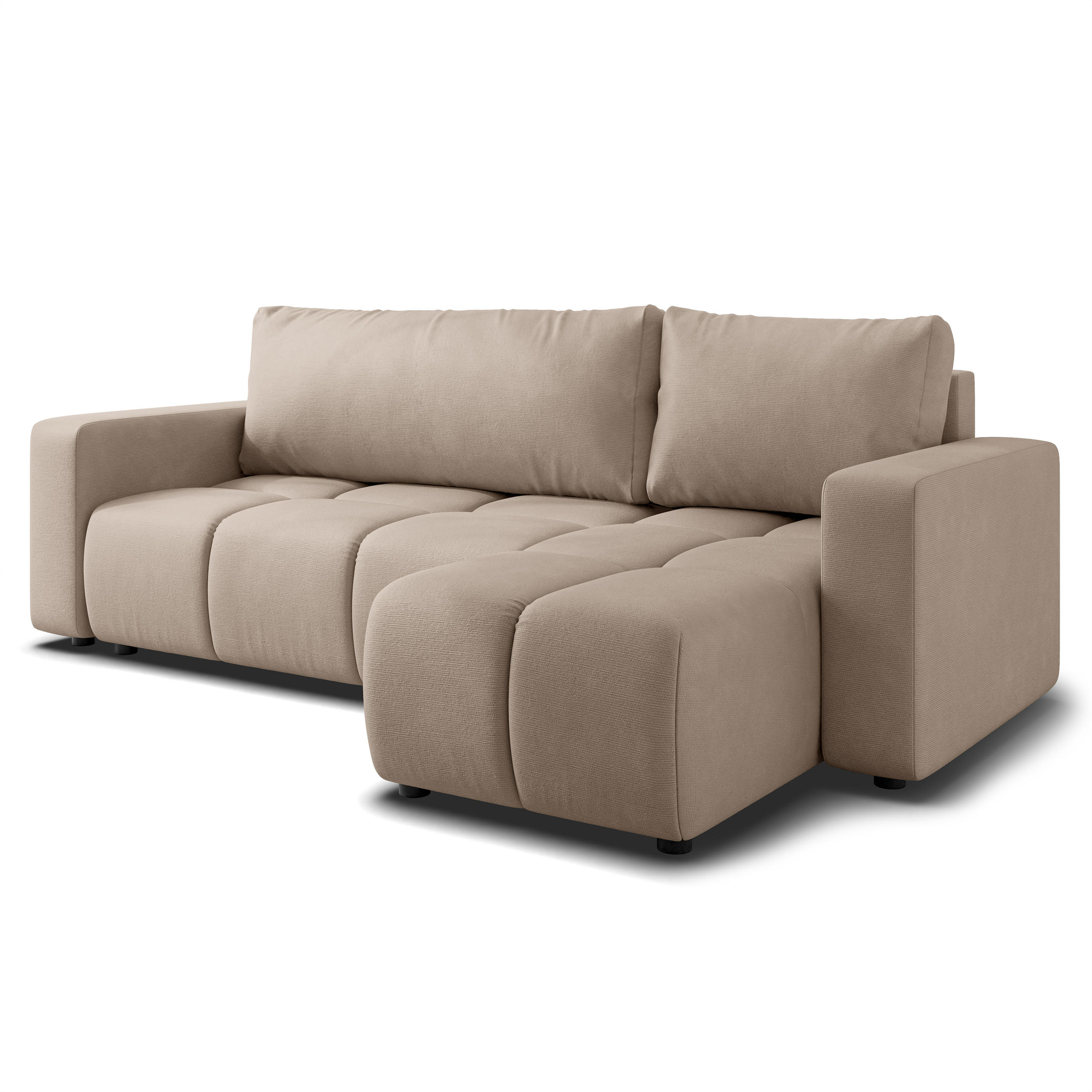 Masseno Ecksofa Beige 240x149 cm