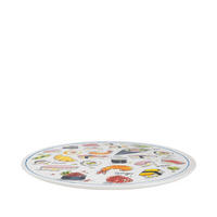 TELLER Maki Mania in Bunt - 31cm - Multicolor, Keramik (31/31/2cm) - Blond Amsterdam