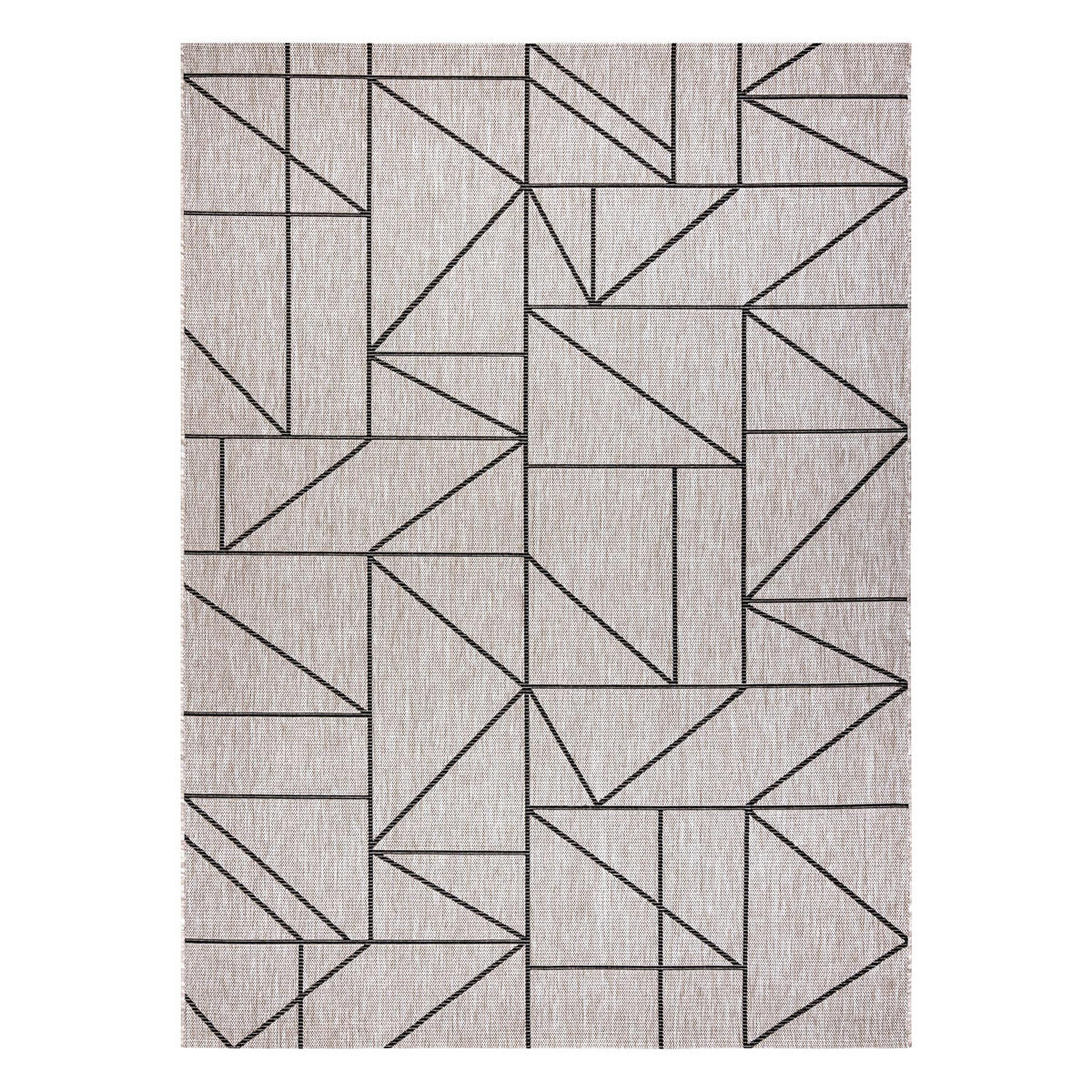TEPPICH Floorlux 140/200 cm - Grau, Textil (140/200cm) - rugsX