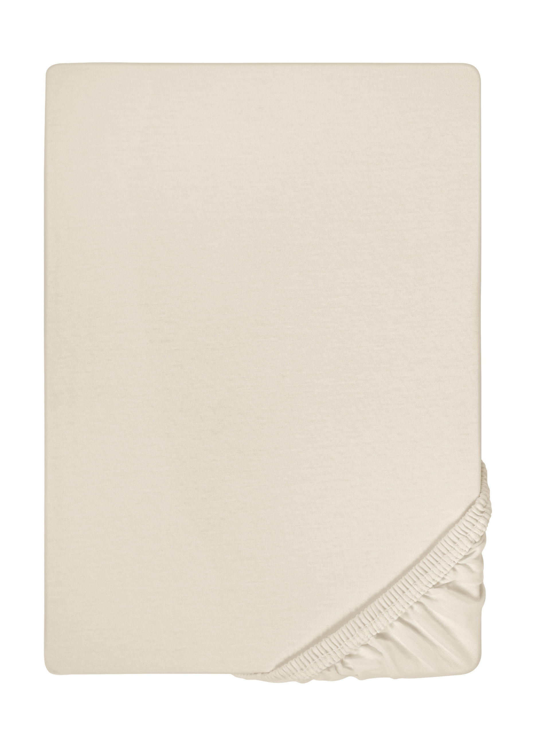 biberna Spannbetttuch Grau 160x220 cm