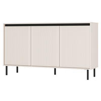 SIDEBOARD Osaka Sandbeige 149 cm - Beige/Schwarz, Holzwerkstoff/Metall (148.6/84.7/40cm) - Selsey