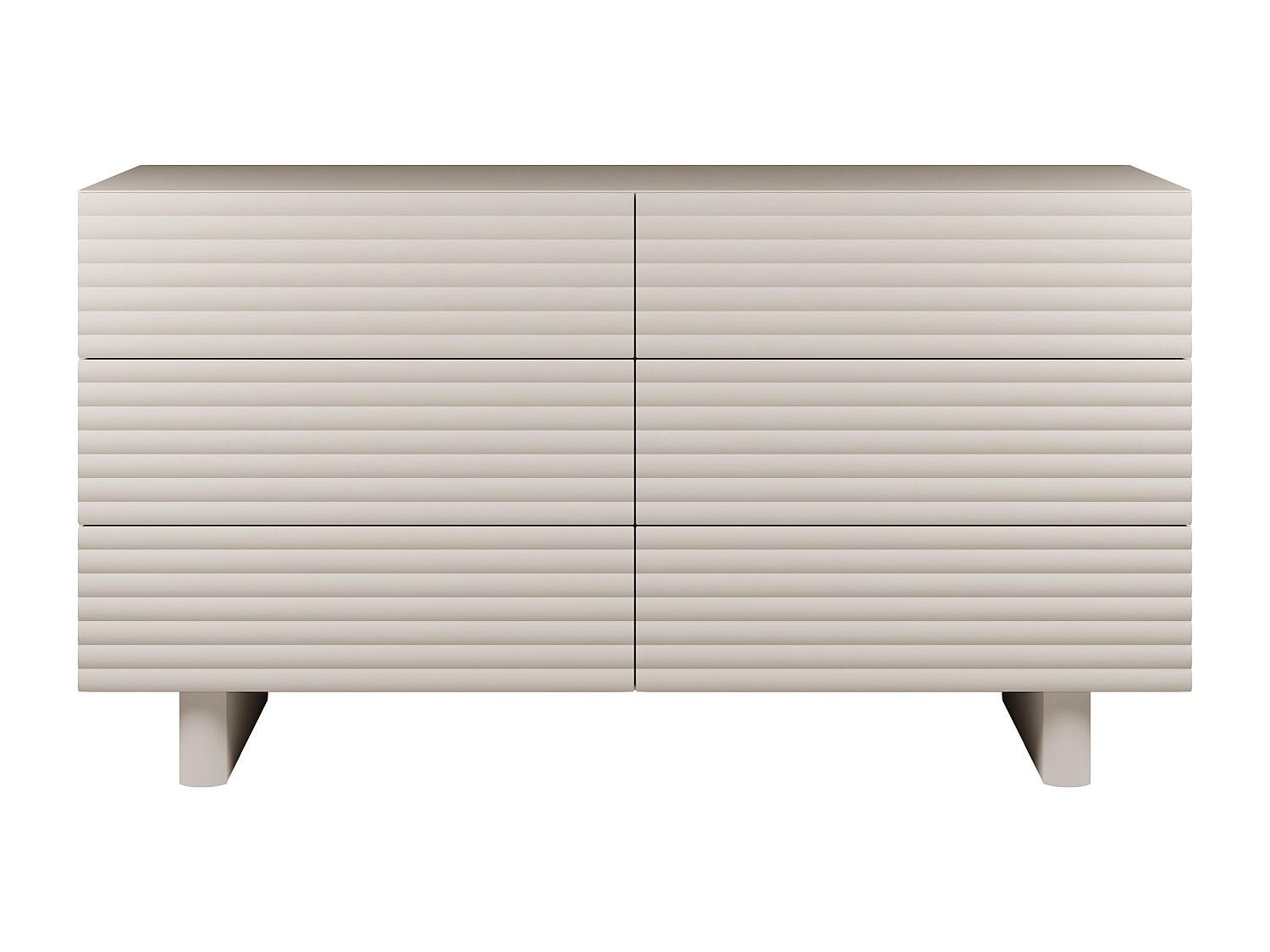 KOMMODE - 150 cm x 41.8 cm - holz - beige Ludima - Beige, Holz (150/81/41cm) - Vente-Unique