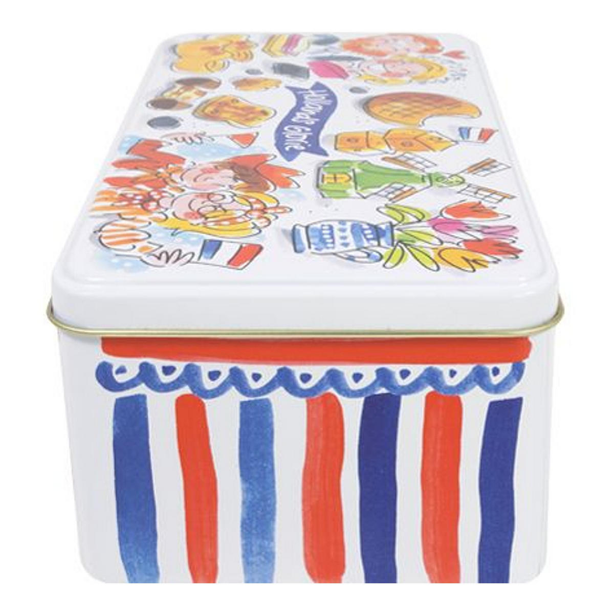 KEKSDOSE Holland in Bunt - 19,5 x 10,5 x 7cm - Multicolor, Metall (10.4/7/19.5cm) - Blond Amsterdam